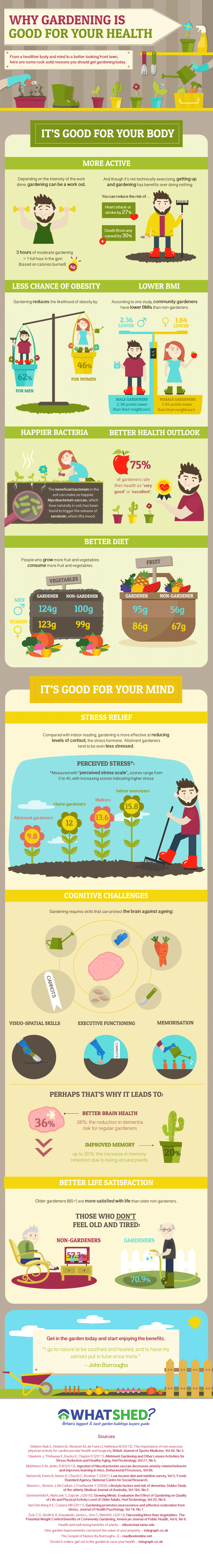 Why Gardening is Good for Your Well being