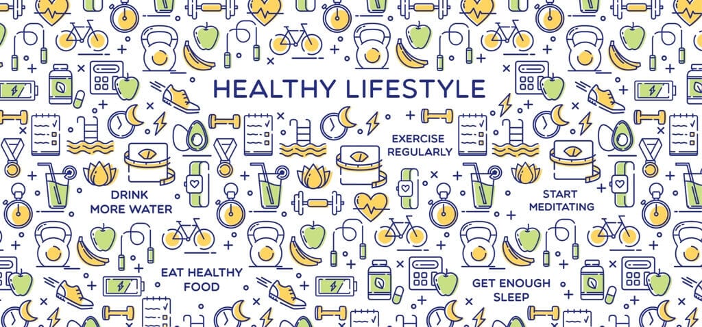 What is the importance of living a healthy lifestyle?